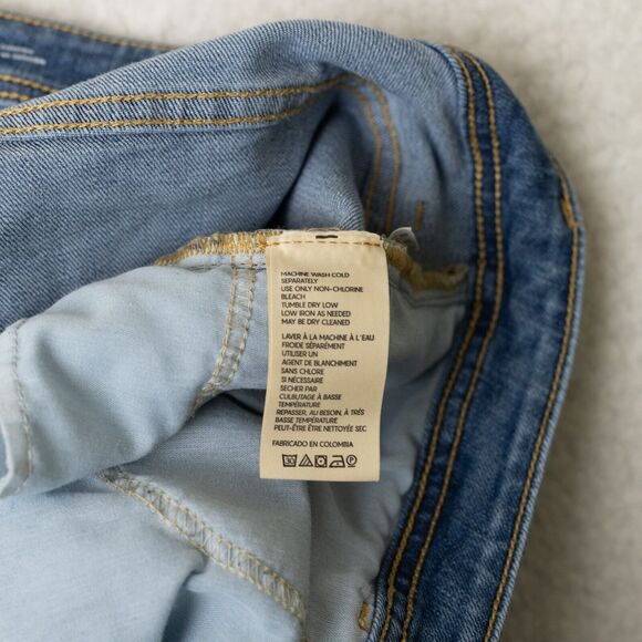 Pilcro Slim Boyfriend Fit Light Wash Blue Jeans Women's Sz 18W - Picture 6 of 16